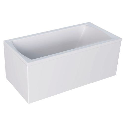 Ванна акриловая 1MarKa MODERN 01мод1270 120х70 пристенная прямоугольная без ножек и каркаса - фото 2 Ванна акриловая 1MarKa MODERN 01мод1270 120х70 пристенная прямоугольная без ножек и каркаса - фото 2