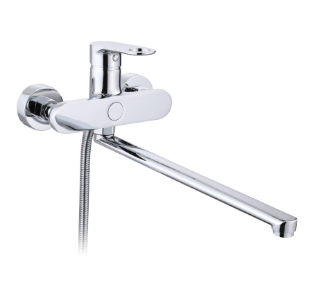 Смеситель для ванны D-Lin D147377 настенный хром