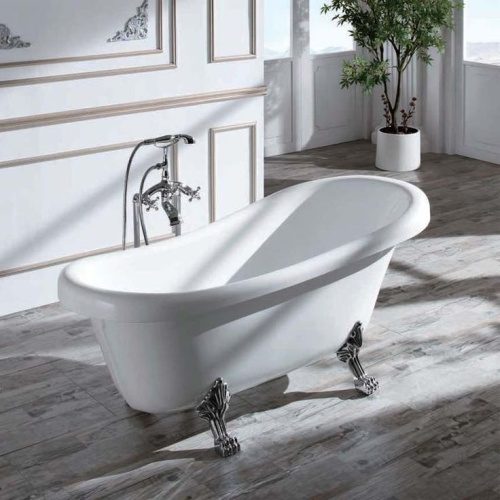 Ванна акриловая Cerutti SPA CT9322 170х79 отдельностоящая овальная