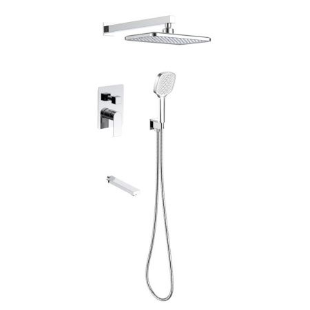 Душевая система Voda 7in1NV встраиваемая в стену цвет хром