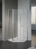 Душевой уголок WeltWasser WW300 10000002752 100х100 стекло прозрачное профиль хром без поддона