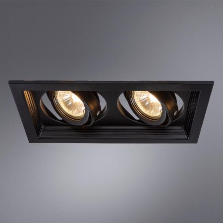 Светильник встраиваемый Arte Lamp Canis (Цанис) A6661PL-2BK