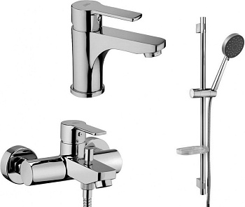 Комплект смесителей Paffoni Red 255124 хром