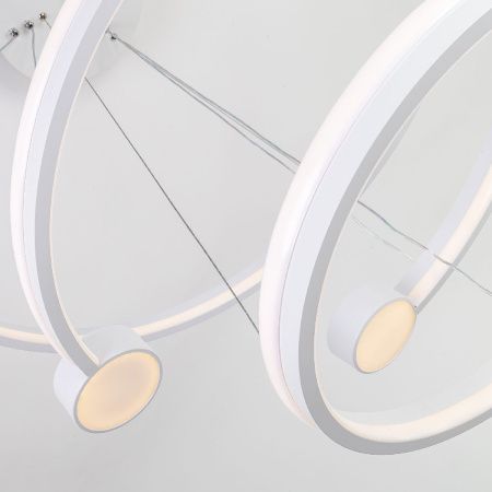 Люстра подвесная LED4U L7100-3 WТ