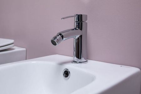 Смеситель Paffoni Berry BR131CR на биде хром