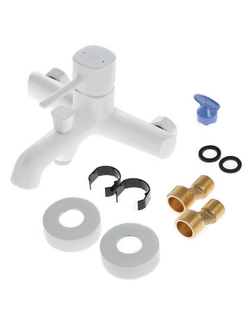 Душевая стойка Orange Karl M05-933w настенная цвет белый