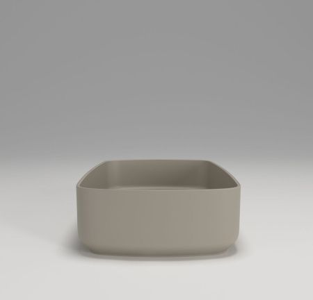 Раковина из искусственного камня Plumberia Selection Nove NOVE SOFT CT 50х30 накладная цвет бежевый