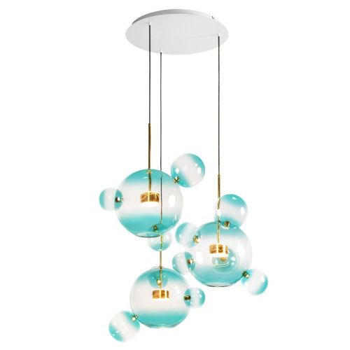 Светильник подвесной Loft It Bolle 2027-D3 Blue - фото 3