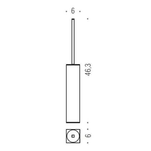 Ершик Colombo MiniQ B5006.CR - фото 2