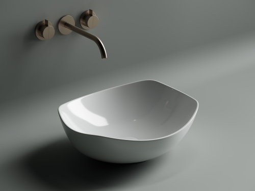 Раковина Ceramica Nova ELEMENT 42 см CN5017 накладная цвет белый - фото 2