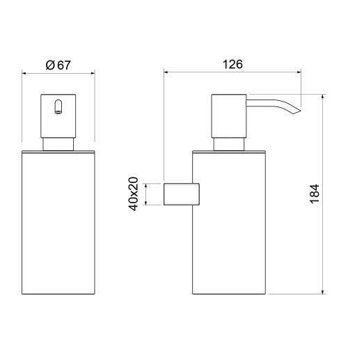 Дозатор Timo Luiro 18639/00 - фото 2