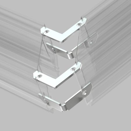 Комплект угловых соединителей шинопровода Denkirs Smart One (Смарт Оне) TR2027-AL