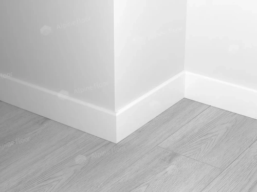 Напольный плинтус Alpine Floor Grand Sequoia 11-0 Белый Матовый - фото 3
