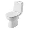 Унитаз-компакт напольный с бачком Santek Цезарь 1WH302415 белый с сиденьем микролифт душевой смыв