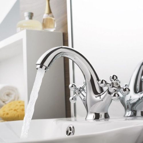 Смеситель Cron CN1019 на раковину хром - фото 4