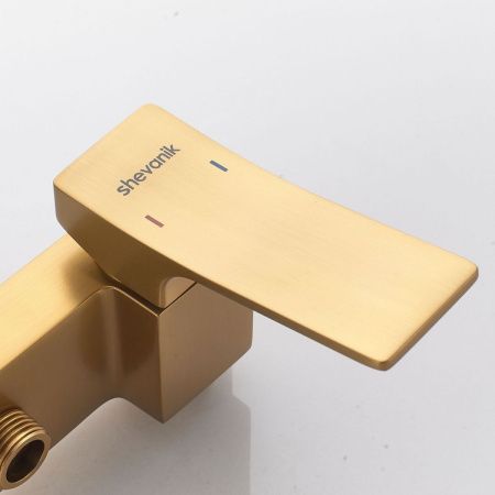 Гигиенический душ со смесителем Shevanik S4005G-1 золото