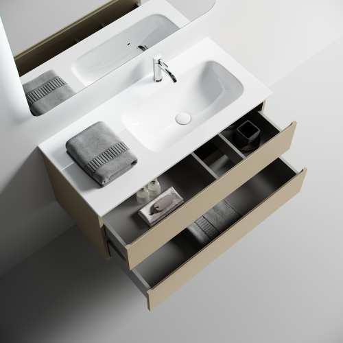 Тумба под раковину Sancos FOLK FL100RCP 100х45х50 - фото 2