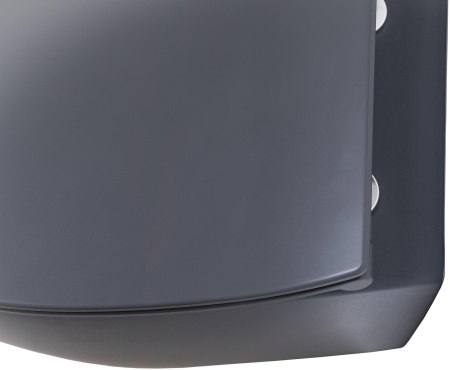 Чаша унитаза подвесная Allen Brau Fantasy 4.11004.AN цвет черный без сиденья безободковая каскадный смыв