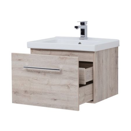 Тумба под раковину Dreja Big Inn 77.0202D 60х50 подвесная цвет коричневый