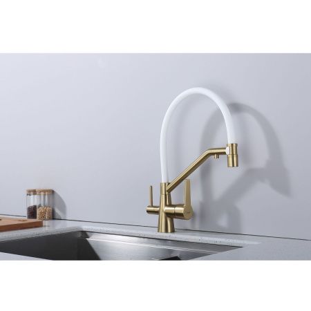 Смеситель для кухни Raglo R80 R80.62.03 на мойку золото