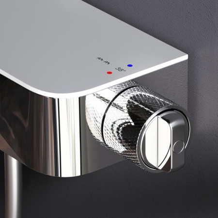 Душевая стойка Am.Pm Func F078F300 настенная цвет хром с термостатом