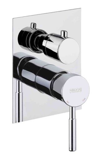 Смеситель для ванны и душа Fiore Xenon 44CR7501 встраиваемый в стену хром - фото 2
