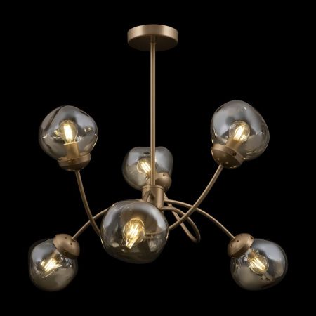 Люстра на штанге Freya Volani FR8017PL-06MG