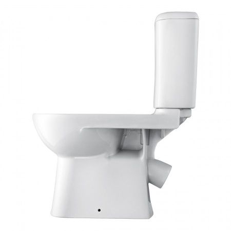 Унитаз-компакт напольный с бачком Roca Access 734P23900Y белый с сиденьем микролифт каскадный смыв