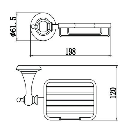 Мыльница Savol S-06932W