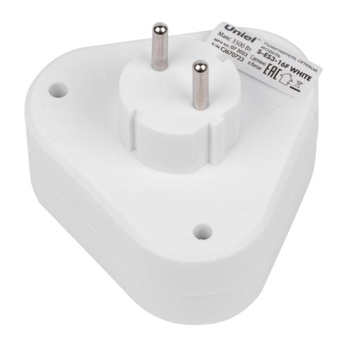 Сетевой разветвитель Uniel S-ES3-16F WHITE - фото 4