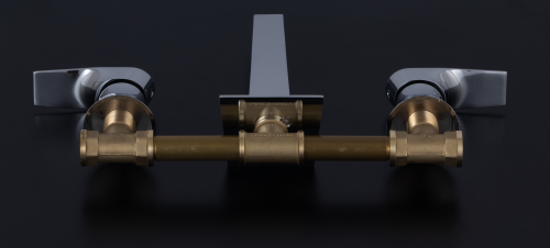 Смеситель для раковины Daniel Diva DV5022CR встраиваемый в стену хром - фото 5