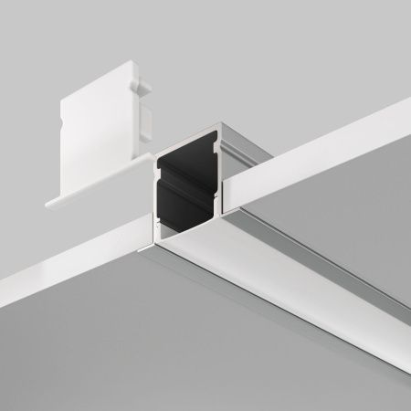 Алюминиевый профиль встраиваемый с накладным фланцем Maytoni Led Strip ALM-2720-S-2M