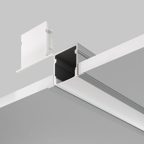 Алюминиевый профиль встраиваемый с накладным фланцем Maytoni Led Strip ALM-2720-S-2M - фото 3