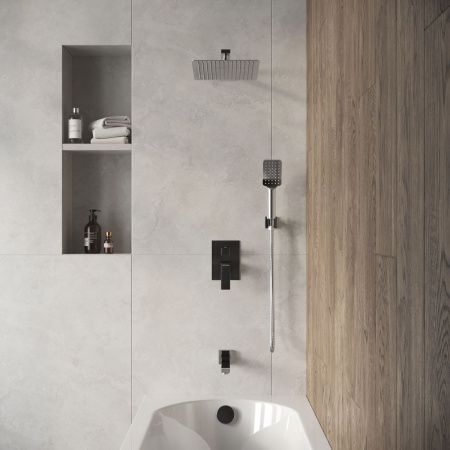 Душевая система Grossman Style 501.K35.05.100 встраиваемая в стену цвет хром
