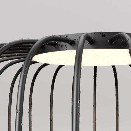 Уличный ландшафтный светодиодный светильник Maytoni Outdoor Wisp (Локон) O478FL-L18GF3K