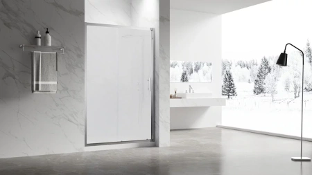 Душевая дверь Veconi Vianno VN55M-110-07-C8 110х195 стекло матовое профиль хром