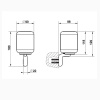 Стакан Gessi Goccia 38007#031
