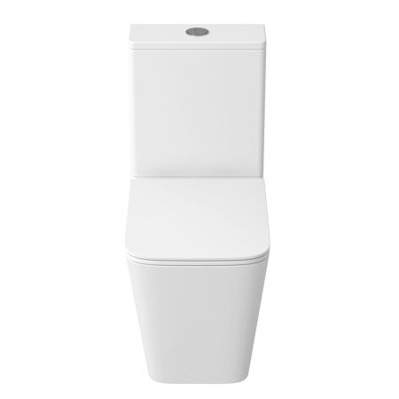 Унитаз напольный с бачком Grossman Торнадо GR-4418MSQ белый с сиденьем микролифт безободковый смыв торнадо