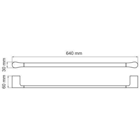 Полотенцедержатель WasserKRAFT 7230