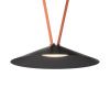 Трековый однофазный светильник Denkirs Belty flow (Белты флов) DK5569-BK