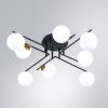 Люстра потолочная Arte Lamp Gemini (Гемини) A2243PL-8BK