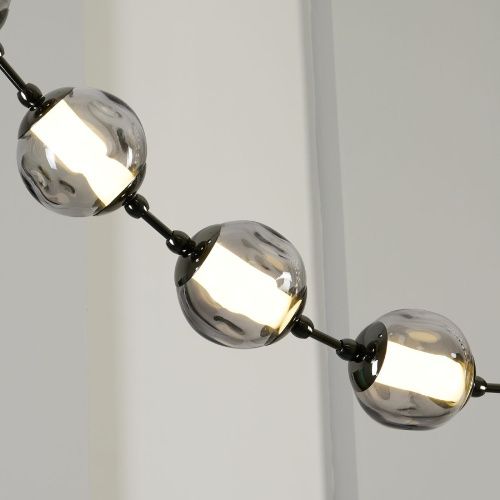 Светильник подвесной Delight Collection OD2437A-16 pearl black/smoke - фото 3