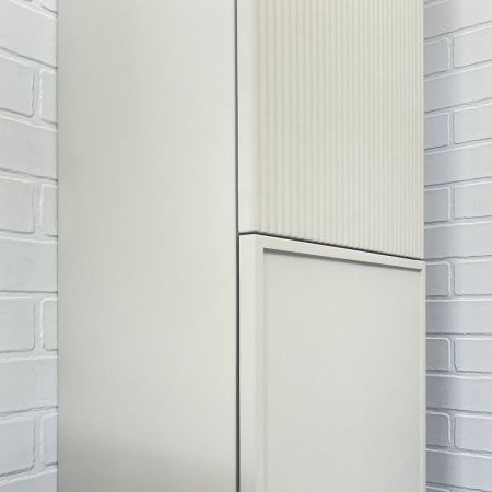 Шкаф-пенал Comforty Мадрид 00-00017855CF 40х160 подвесной цвет серый