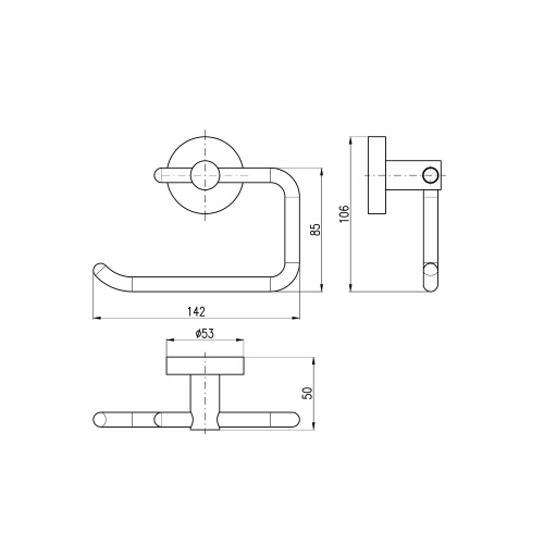 Бумагодержатель RavSlezak Colorado COA0401ZRL - фото 2