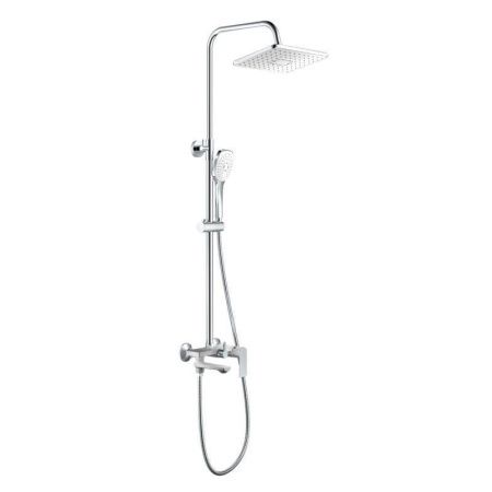 Душевая стойка Haiba HB24505 настенная цвет хром