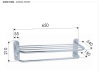 Полотенцедержатель Remer RB470CR