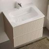 Тумба под раковину Sancos SNOB R SNR60CE 60х40 подвесная цвет бежевый