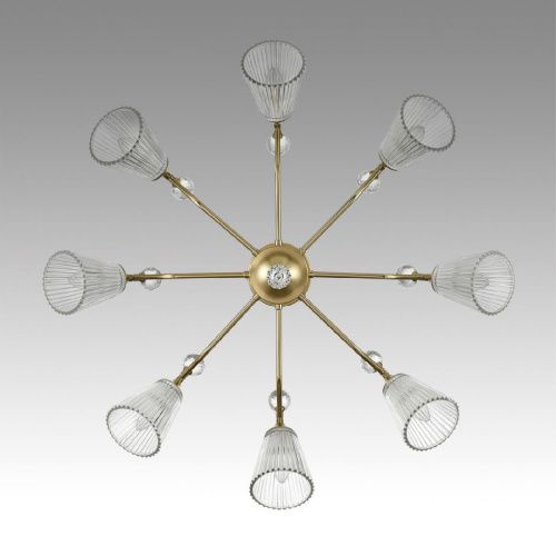Люстра на штанге Lumion Aurica (Аурица) 8046/8C - фото 2