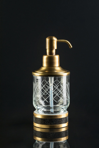 Дозатор жидкого мыла Boheme Royal Cristal 10929-ROYALE-CHROME - фото 3