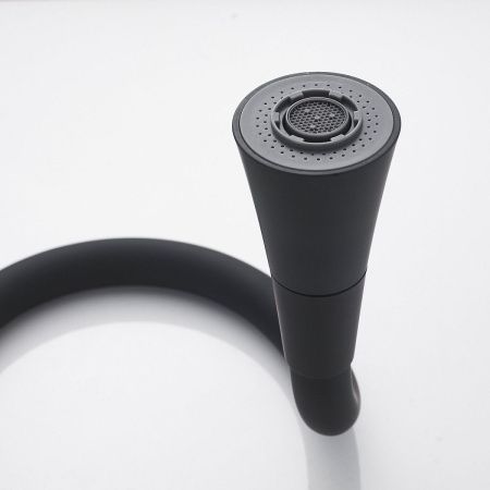 Смеситель для кухни Shevanik S543H-3 на мойку черный